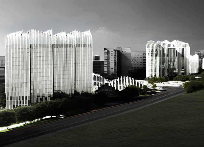 Undulating Facades with High-Performance Glazing Integrate Community Spaces in Sustainable Urban Housing