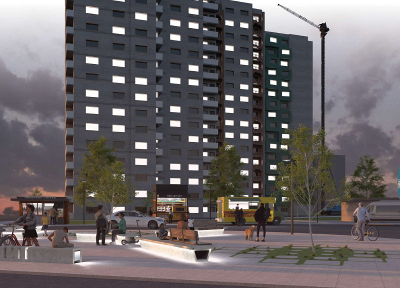 Terracotta Rainscreen Enhances Urban Resilience in Modular Housing Solutions