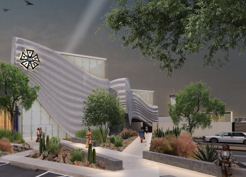 Charred Wood Facade and Expansive Glass Openings in a Community Hub