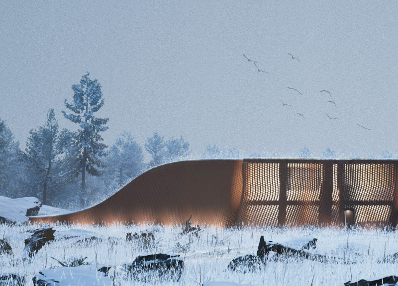Biophilic Design with Corten Steel Emphasis and Generous Glazing in a Lakeside Residence