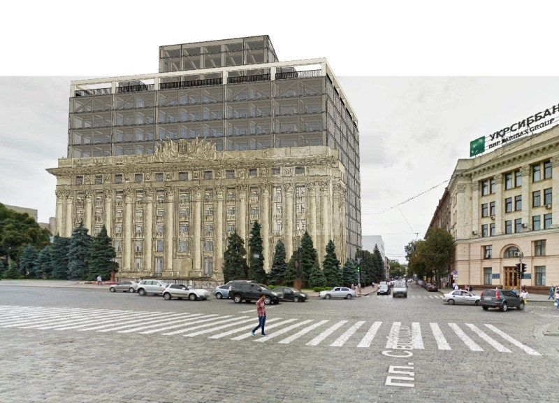 Cross-Laminated Timber Revitalization of Historic Urban Landmark