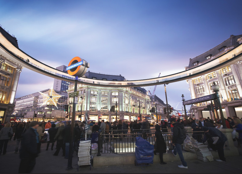 Charred Timber Elements Enhance Urban Connectivity at London's Iconic Intersection