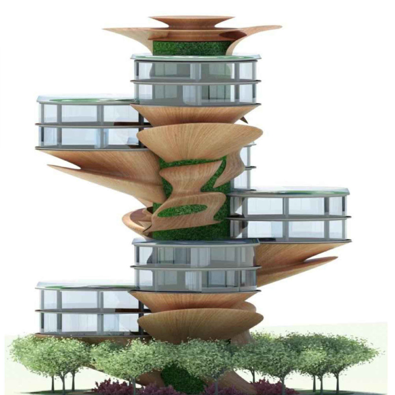 Living Walls and Steel Framework Redefining Modular Residential Design