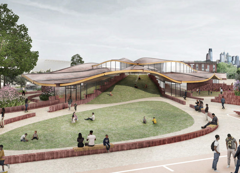 Crafting Community Through Local Brick and Flexible Terrain Strategies