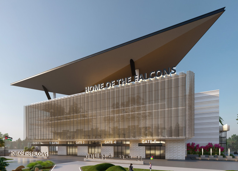 Polycarbonate Facade and Versatile Spaces in Sustainable Sports Arena Design