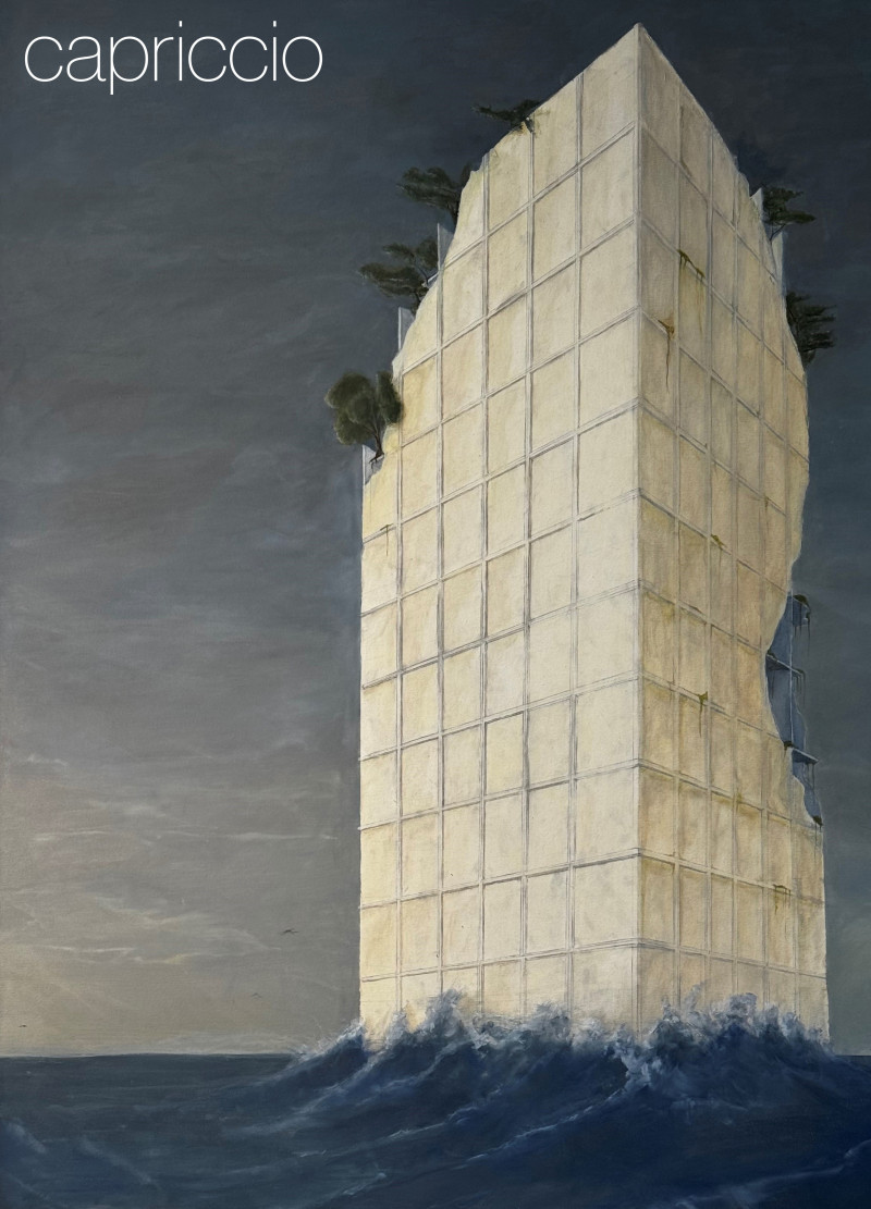 Vertical Interaction with Ocean Views and Concrete Serenity in Coastal Memorialization