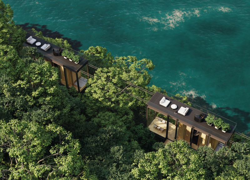 Charred Wooden Shingles and Cross-Laminated Timber Elevate a Sustainable Forest Retreat