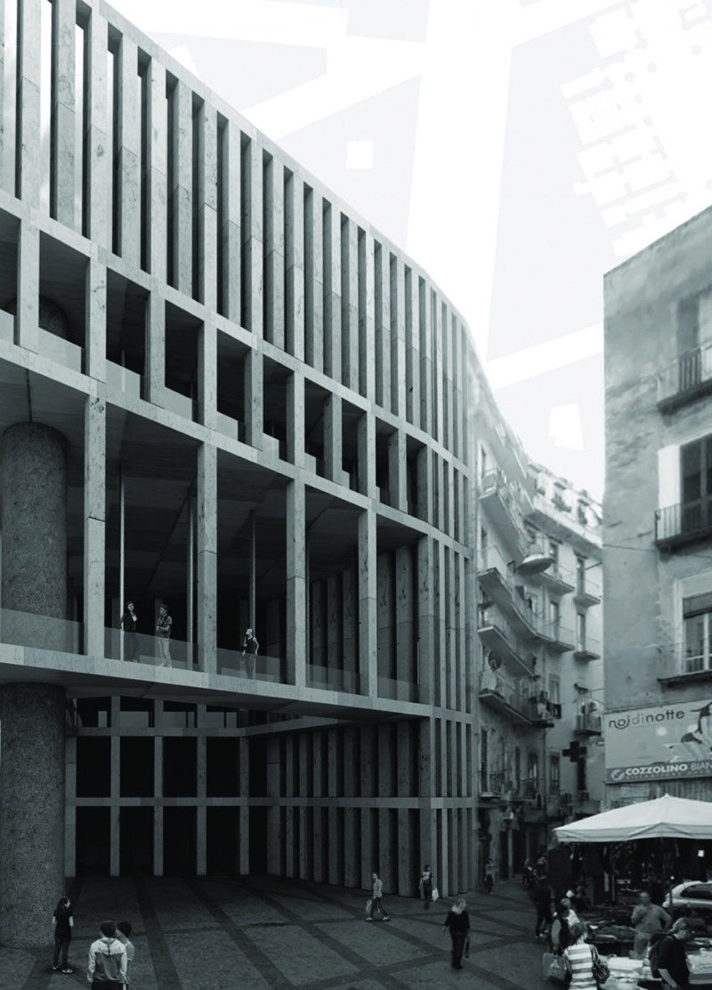 Charred Wood Elevation and Transparent Facade in Student Housing Design