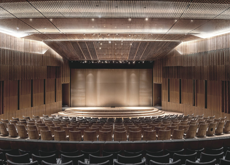 Charred Wooden Shingles and Cross-Laminated Timber Panels Transforming Community Engagement Spaces