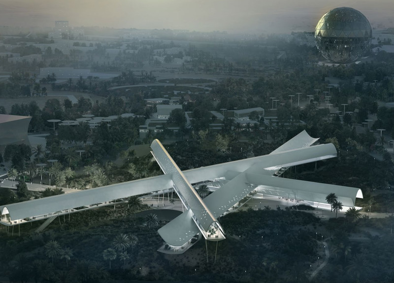 Charred Wooden Cladding Enhances Connectivity in a Sustainable Community Hub