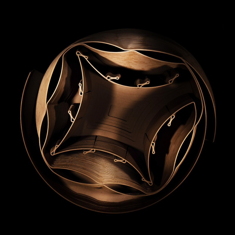 Subterranean Sanctuary with Natural Stone and Charred Wood Elements for Introspection