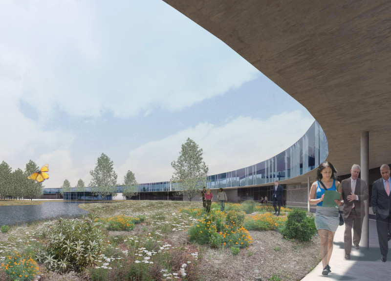 Bioremediation-Driven Design Featuring Green Roofs and Flexible Spaces for Sustainable Learning