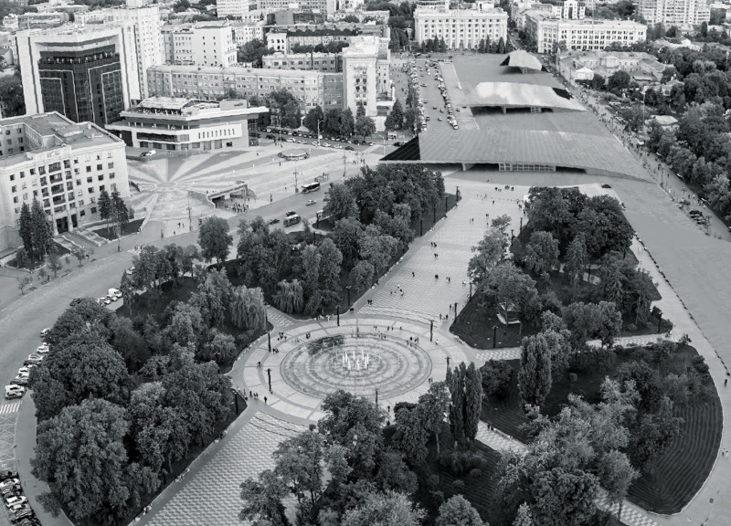 High-Performance Concrete Arcs with Energy Recovery Systems in Urban Redevelopment