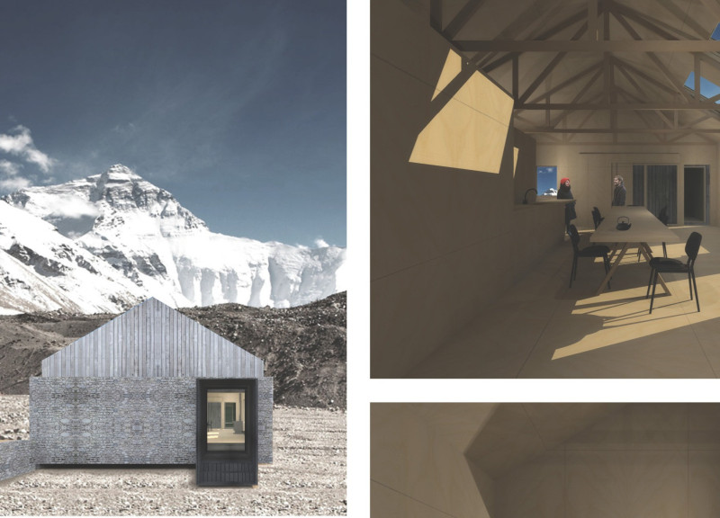 Charred Wooden Shingles and Sustainable Timber Create Efficient Shelter in Alpine Terrain