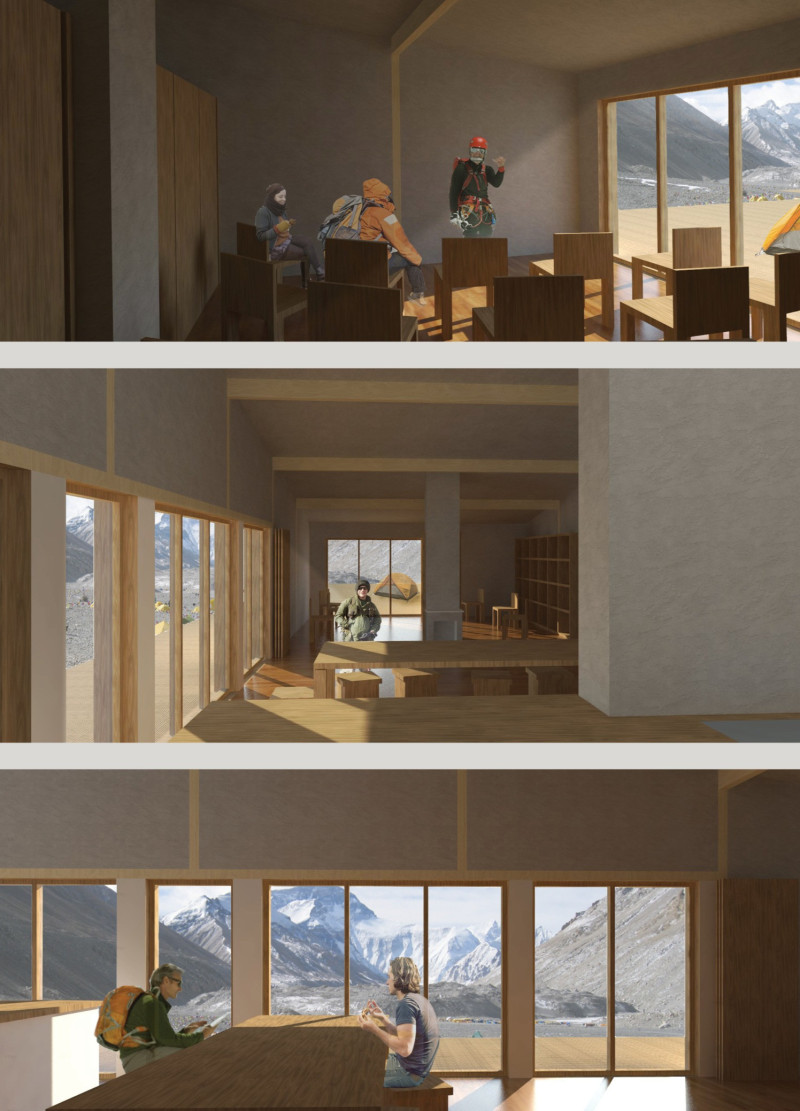 Hay Insulated Retreat Featuring Locally Sourced Timber in the Tibetan Mountains