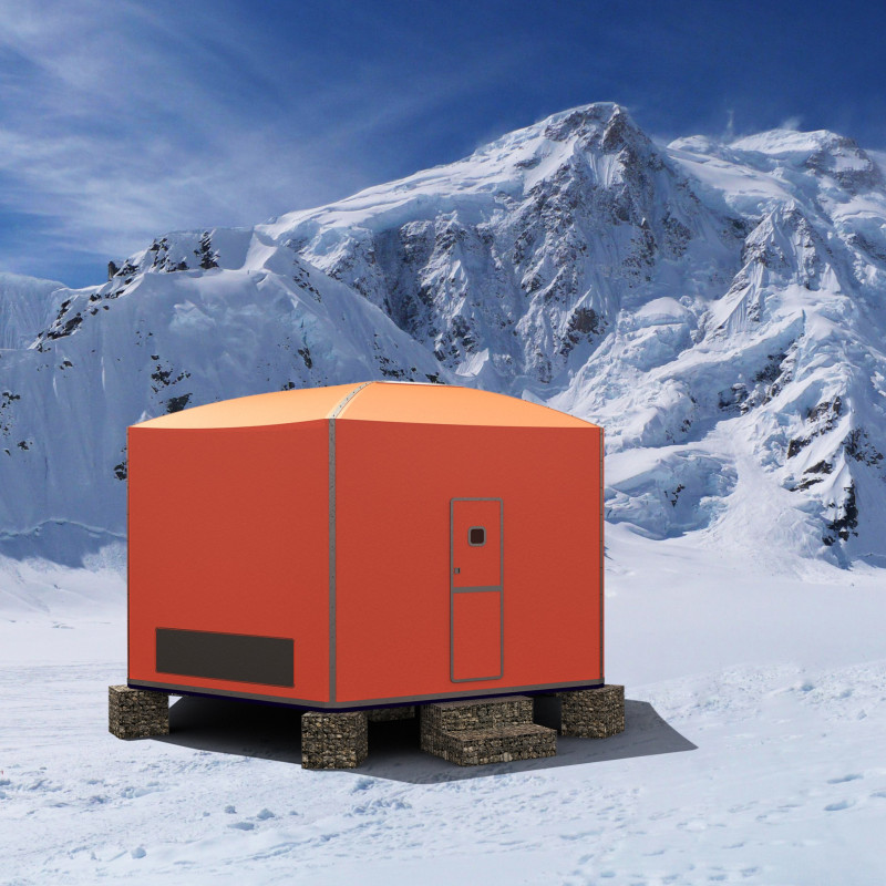 Adaptive Shelter Utilizing Bamboo and Yak Wool in Remote Mountainous Environments