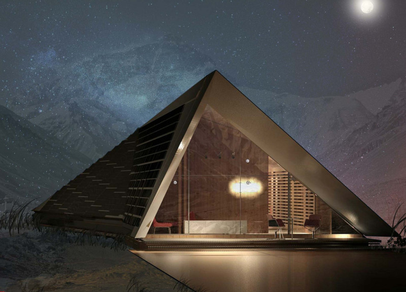 Charred Wooden Shingles and Cross-Laminated Timber Create a Sustainable Mountain Retreat