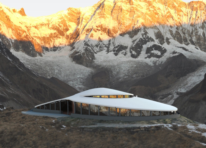 Circular Forms Crafted from Sustainable Thatch and Wood in High-Altitude Community Living