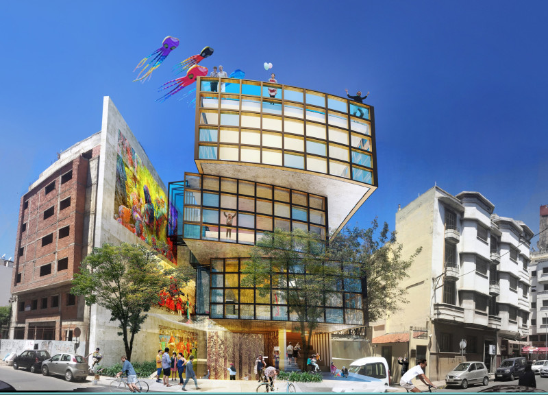 Charred Wood Shingles and Glass Facade Create a Community Hub for Learning and Engagement