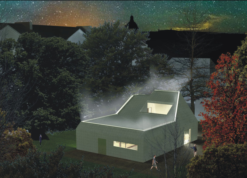 Thermal Clay Blocks and Elevated Structure Creating Community Wellness Amid Natural Surroundings