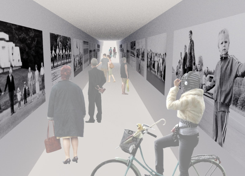 Cross-Laminated Timber Panels Enhance Community Reflection Space with Charred Wooden Shingles