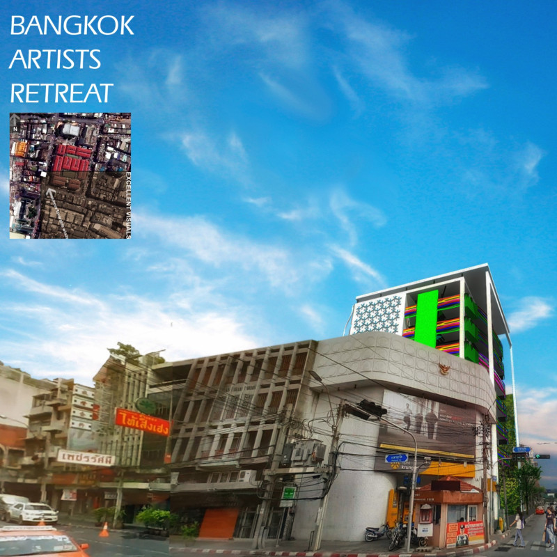 Lattice Facade and Natural Ventilation in a Sustainable Urban Artist Retreat