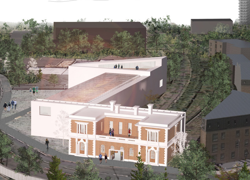 Double-Skin Facade of Polycarbonate Panels Embracing Historic Context to Create a Dynamic Cultural Space