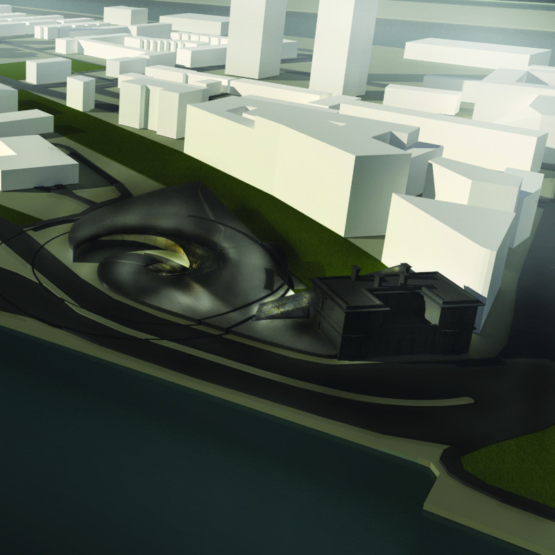 Glass and Concrete Exploration of Digital Culture in a Historic Context