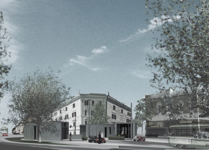 Circular Structure Crafted from Ultra High-Performance Concrete with Integrated Solar Features for Cultural Gathering