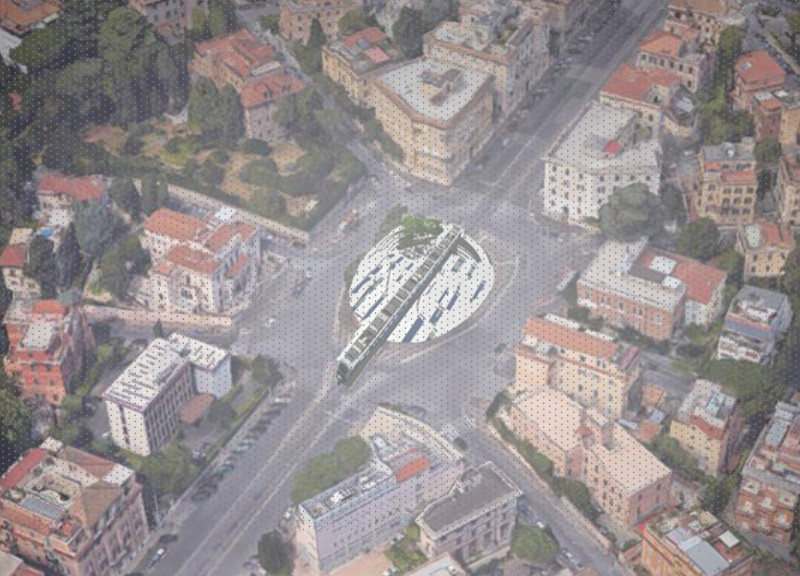 Translucent Concrete Facade with Dynamic Geometries Embracing Community Interaction