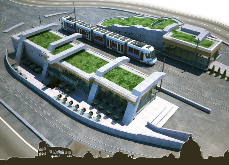 Vertical Gardens and Curtain Walls Enhance Community Space Through Sustainable Concrete Design