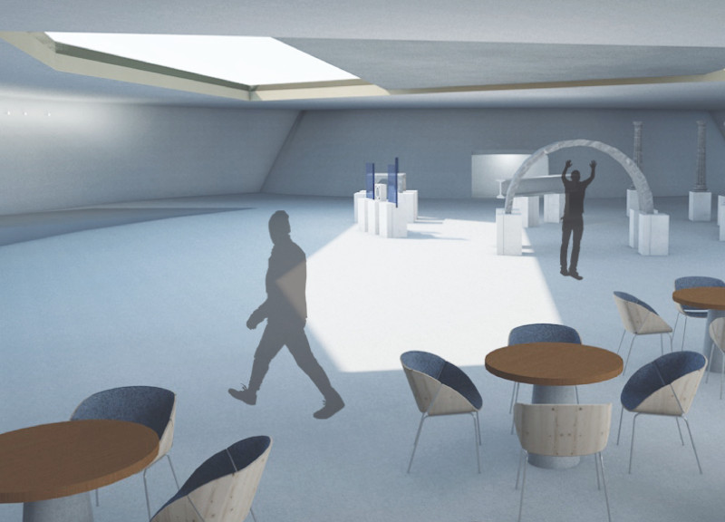 Translucent Concrete and Sustainable Design in a Multifunctional Urban Space