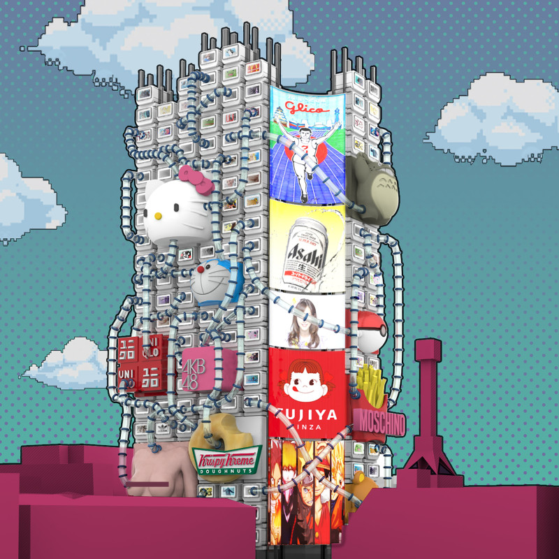 Interactive Cultural Hub Featuring Polycarbonate Facade and Modular Design Elements