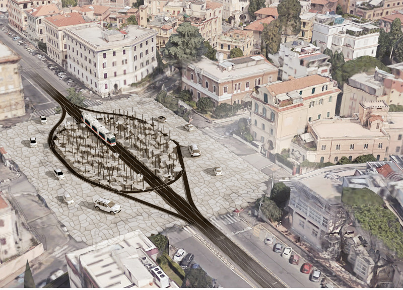 Prefabricated Concrete Modules and Subterranean Spaces Embrace Roman Influence in Urban Development