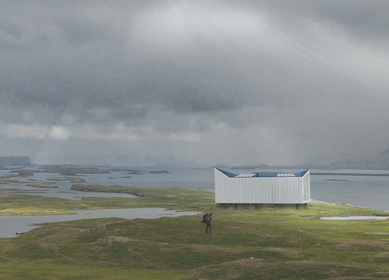 Charred Wood Cladding and Modular Design for Compact Eco-Friendly Living