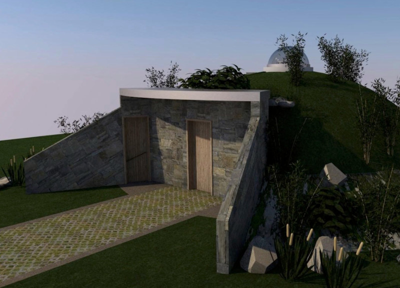 Geothermal Cabins Constructed with Ferrocement Panels and Enhanced Natural Ventilation