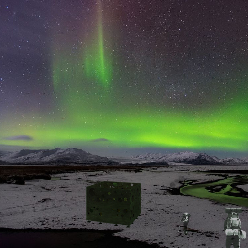 Cross-Laminated Timber Retreat Featuring Communal Hearth and Natural Light Integration