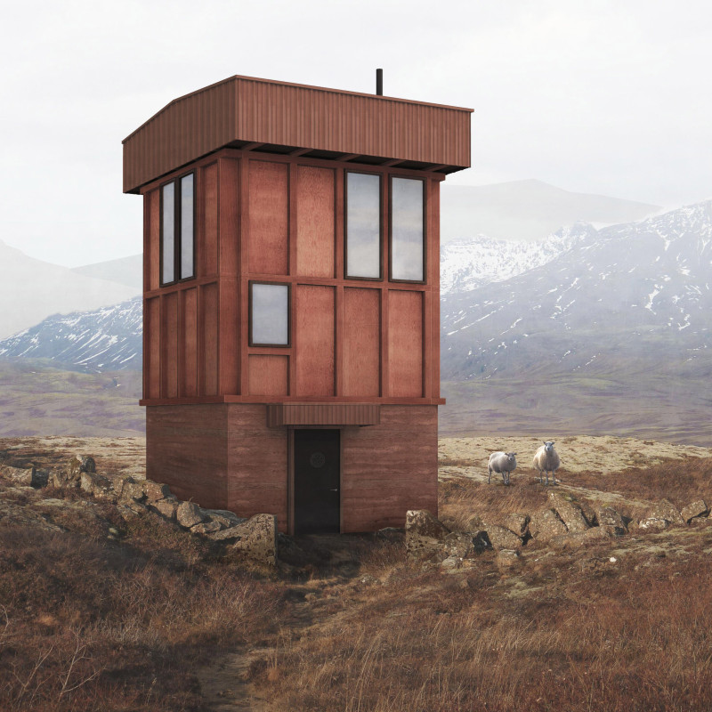 Charred Wooden Shingles and Laminated Timber Create Sustainable Retreat in the Icelandic Wilderness