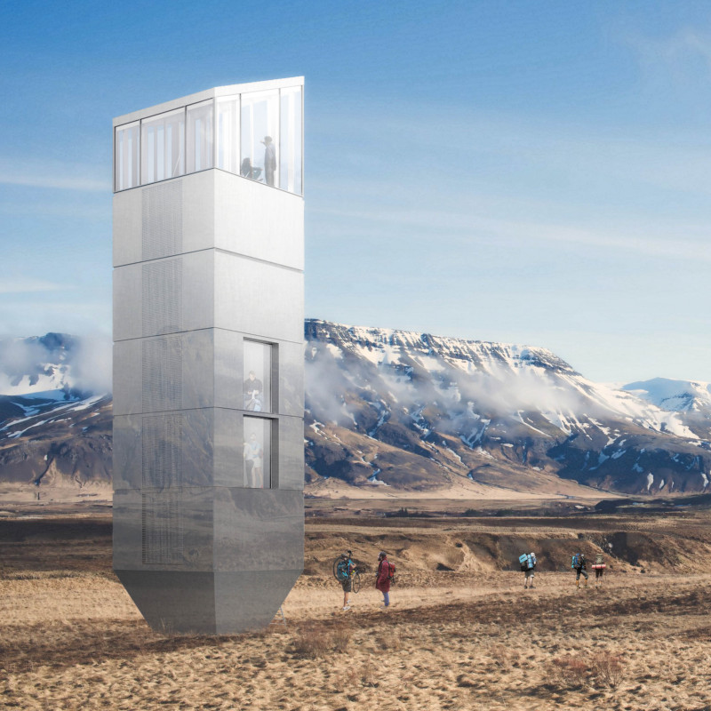 Structural Harmony of Aluminum and Glass in a Sustainable Mountain Retreat