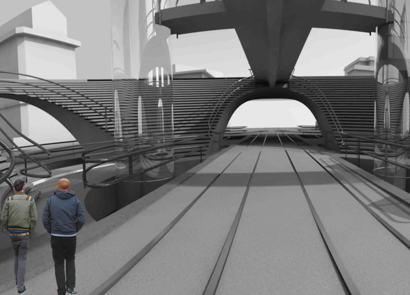 Charred Concrete and Natural Light Create an Engaging Cultural Hub