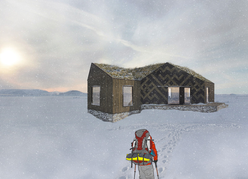 Modular Living Shaped by Turf Roofs and Local Stone in Icelandic Landscape