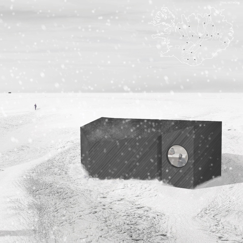 Dynamic Cabins with Plywood Cladding and Photovoltaic Integration for Sustainable Trekking Experiences