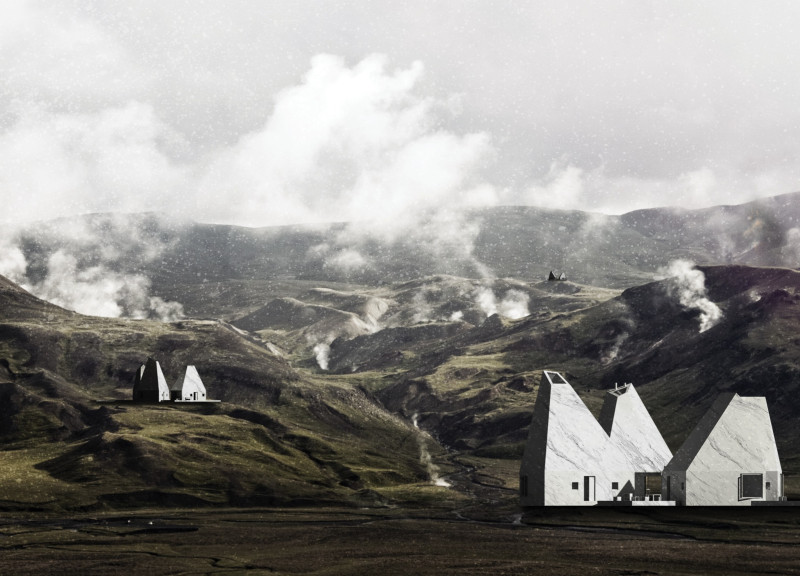 Charred Wooden Shingles and Local Timber Blend in Sustainable Trekking Lodges