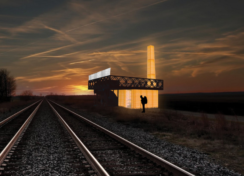 Charred Wood Facade and Glulam Structure Create a Welcoming Hub Along the Trans-Siberian Railway