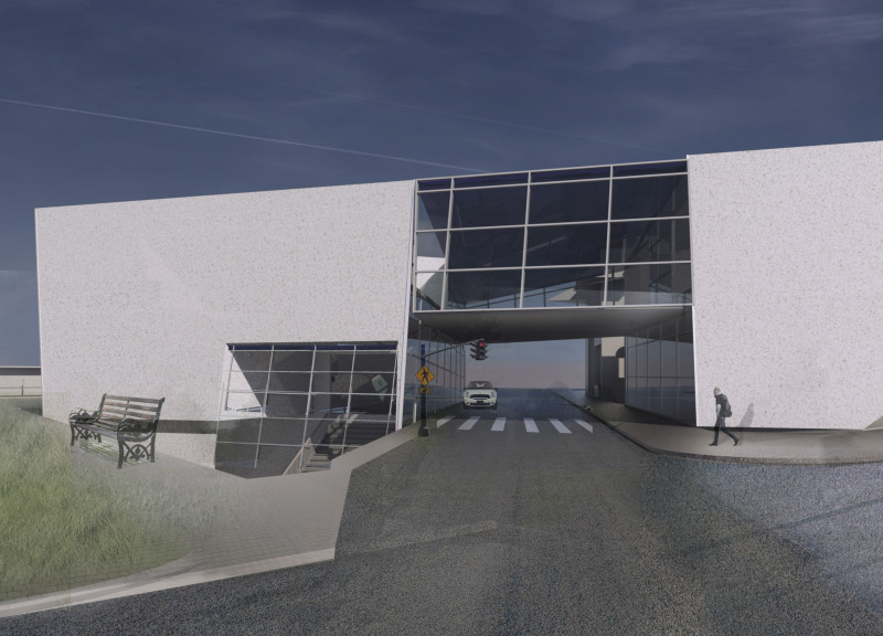 Perforated Steel Facade and Transparent Spaces Shaping a Community-Centric Tattoo Academy