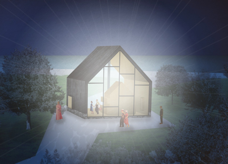 Charred Cedar Structures Enhancing Traveler Experiences Along Lake Baikal