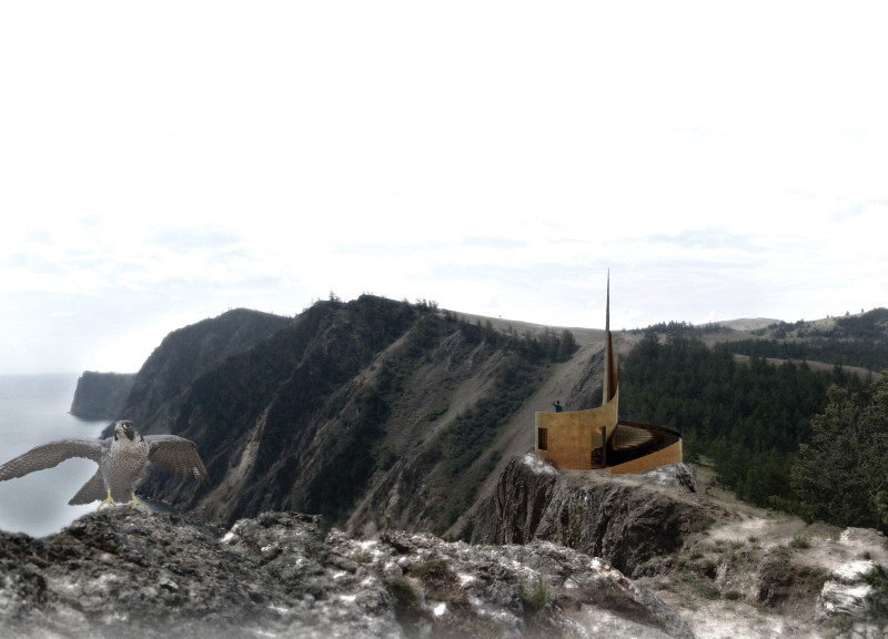 Spiral Shelter Constructed with Cross-Laminated Timber and Natural Ventilation Solutions