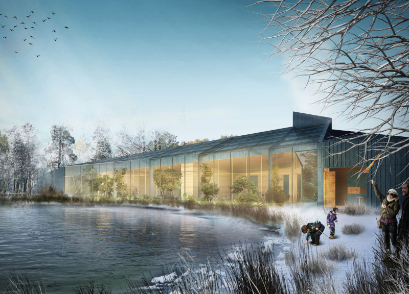 Blue Clay and Natural Light Form a Harmonious Wellness Retreat in Latvia