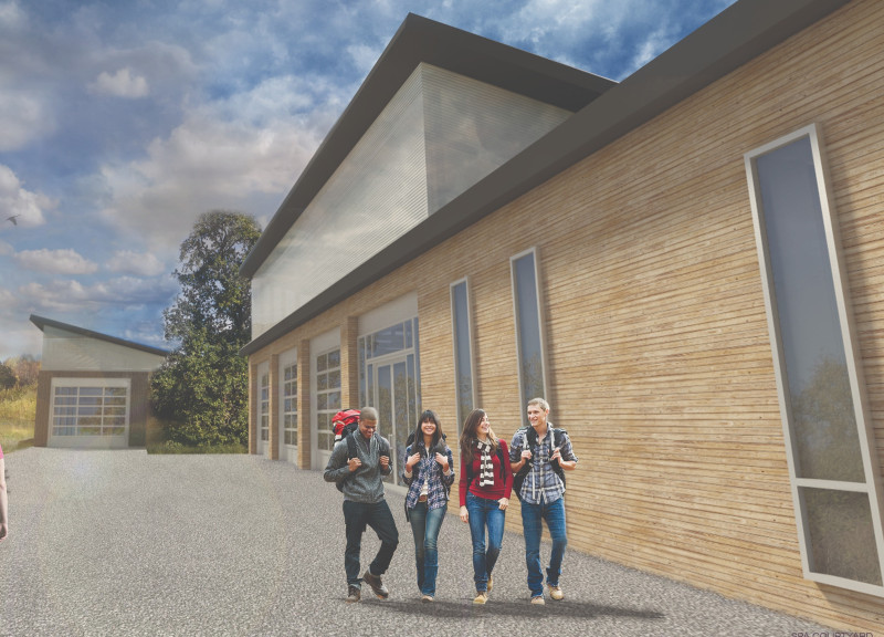 Therapeutic Retreat Crafted from Local Blue Clay and Natural Wood