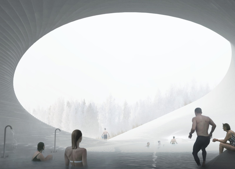 Cave-Inspired Retreat Crafted with Textured Concrete and Natural Clay